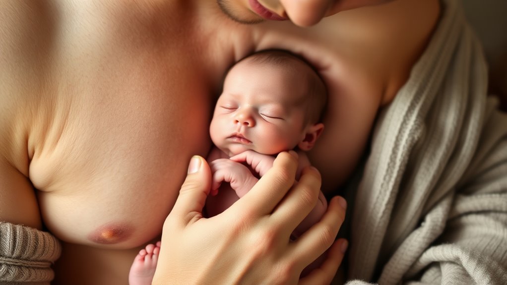 bonding through gentle touch