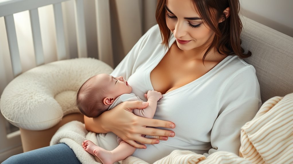 breastfeeding tips for comfort