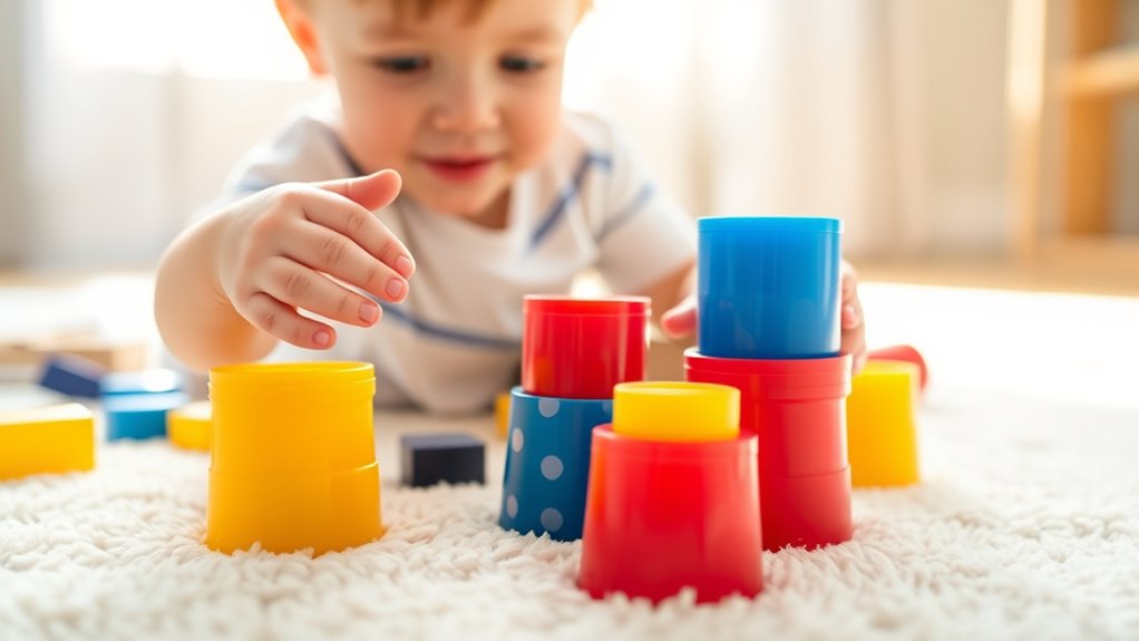 building coordination through stacking