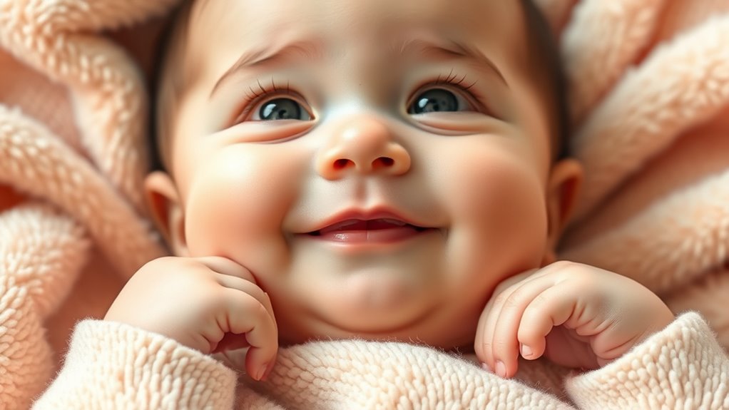 calm relaxed baby cues