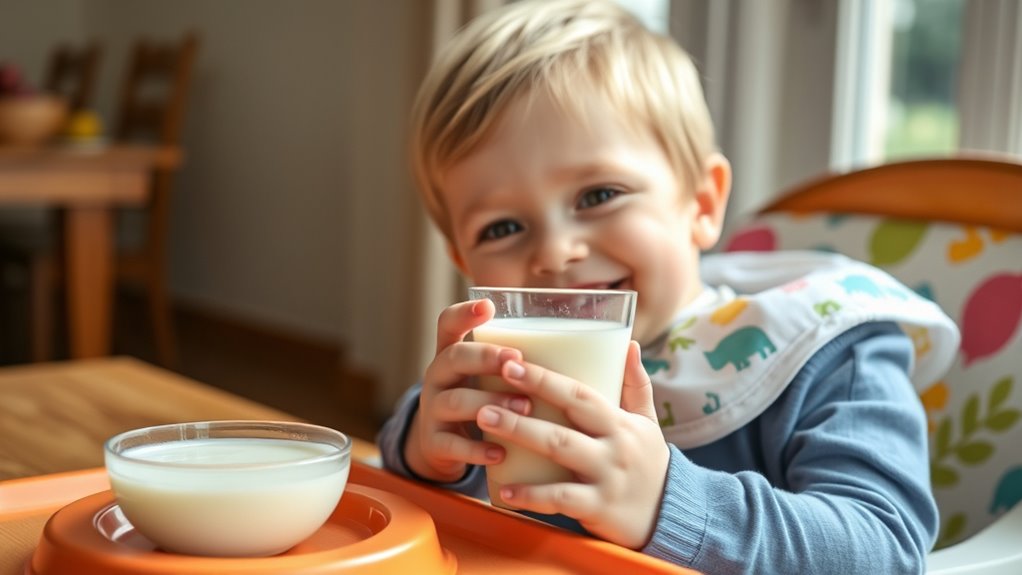 child readiness for cow s milk