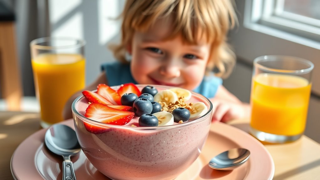 colorful nutritious appealing presentation