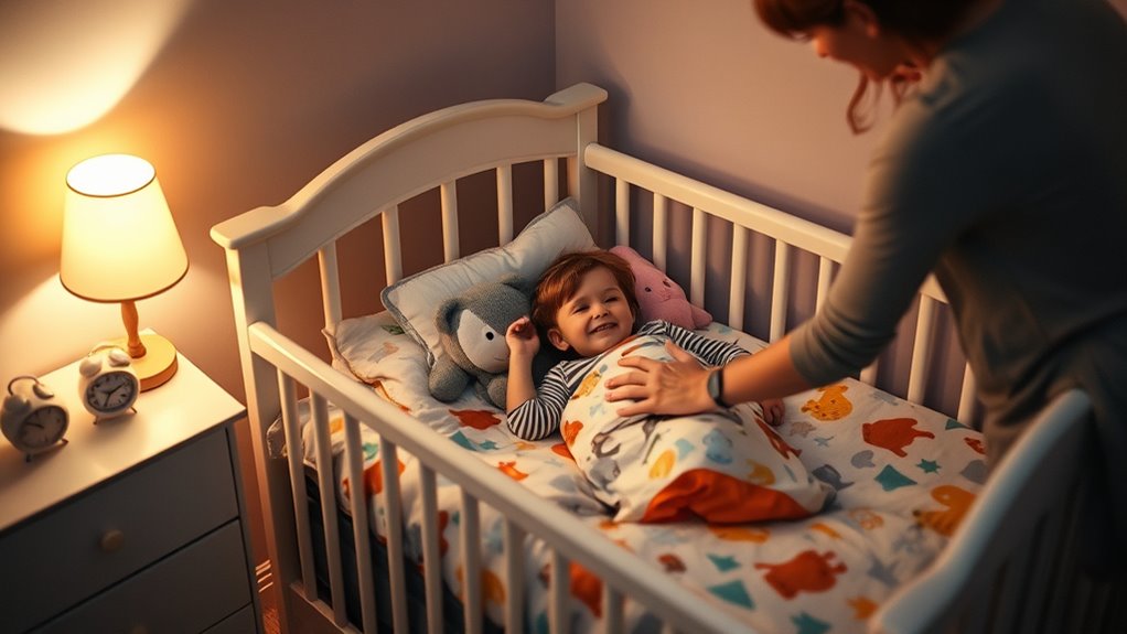 consistent calming bedtime rituals