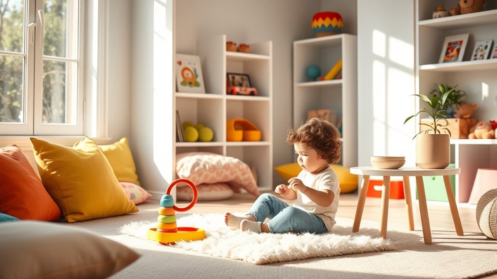 create distraction free focused spaces