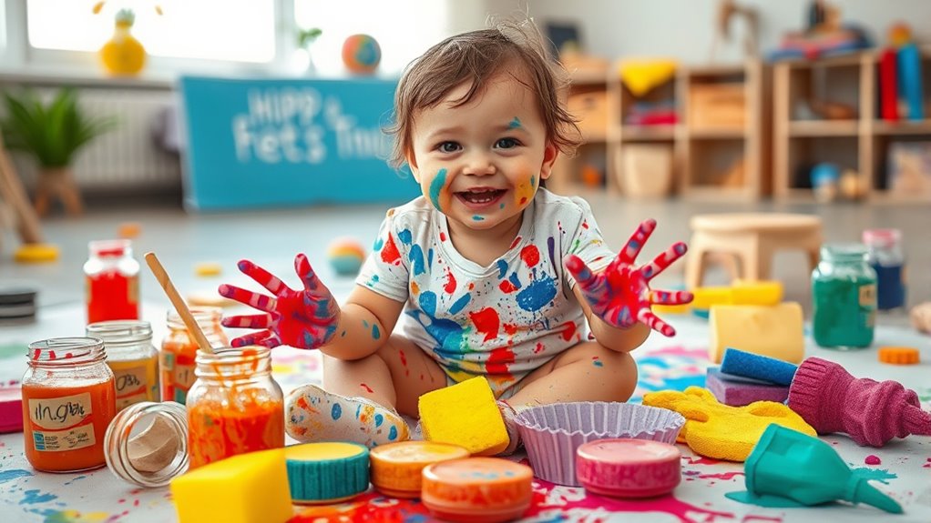 creative toddler mess activities