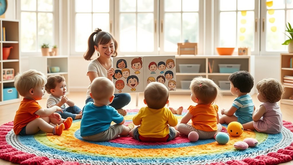 discuss feelings during routines