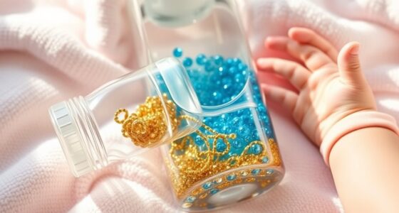 diy calming sensory bottles