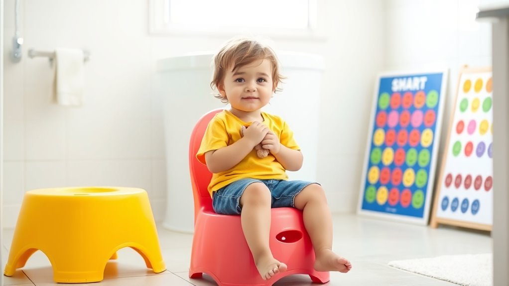 encourage consistent potty success