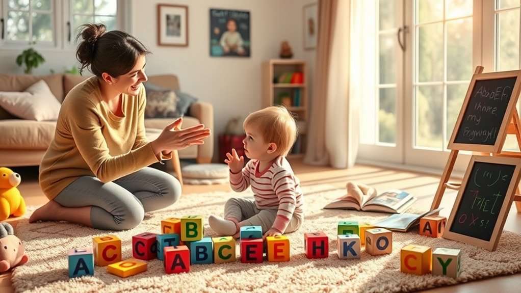 encourage speech through play
