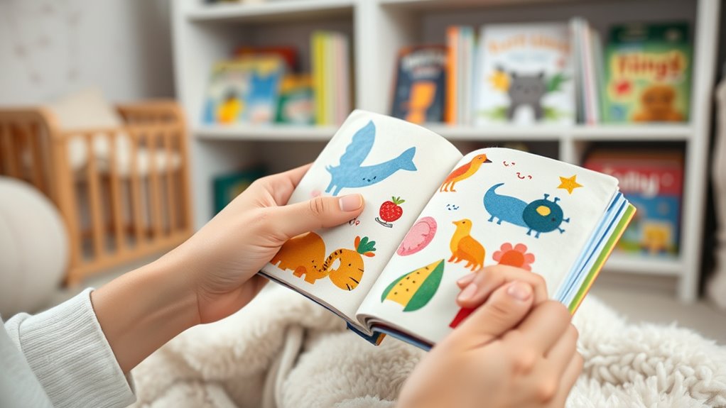 engaging colorful sensory books
