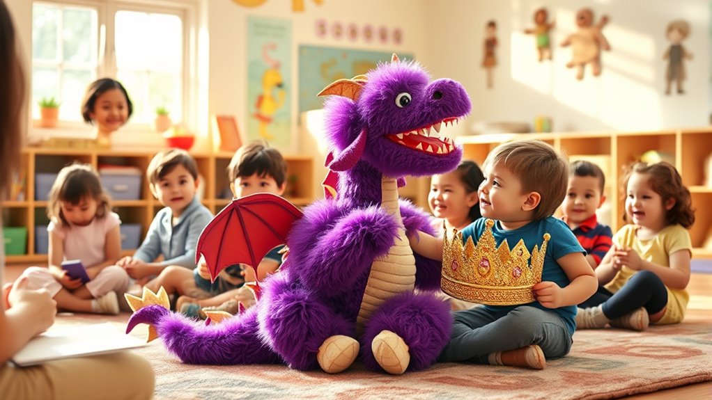 engaging reading with props