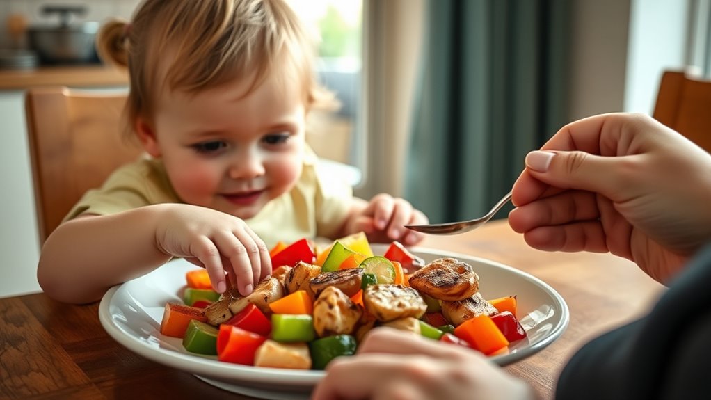 gradually introduce new foods