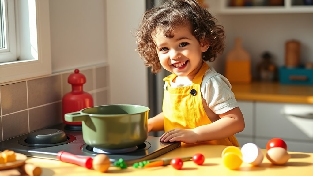 imaginative cooking and play