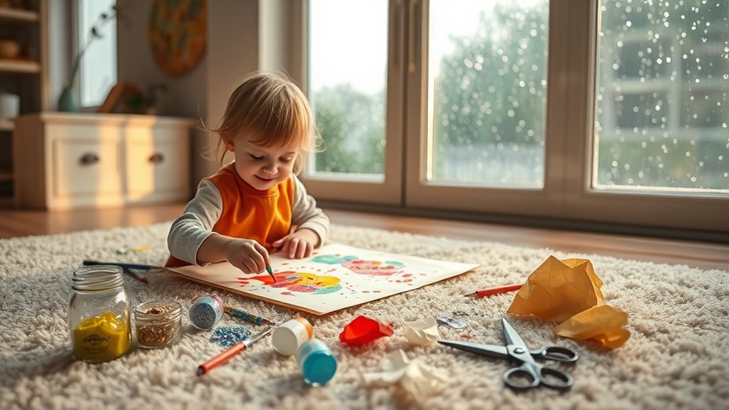 indoor arts foster creativity