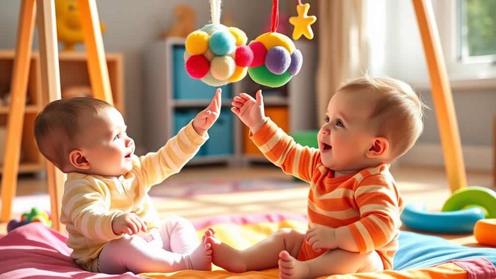 infant toddler hand coordination