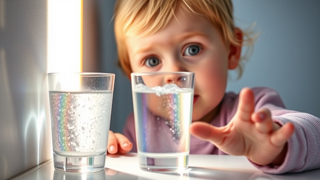 light refraction creates rainbows