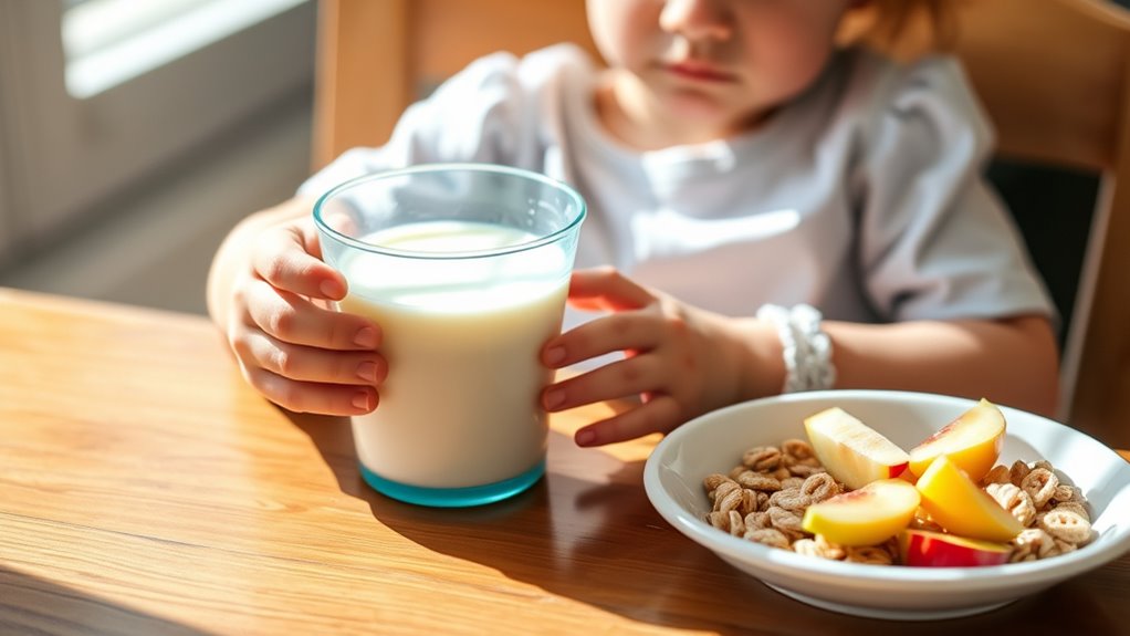 monitor child s nutritional intake