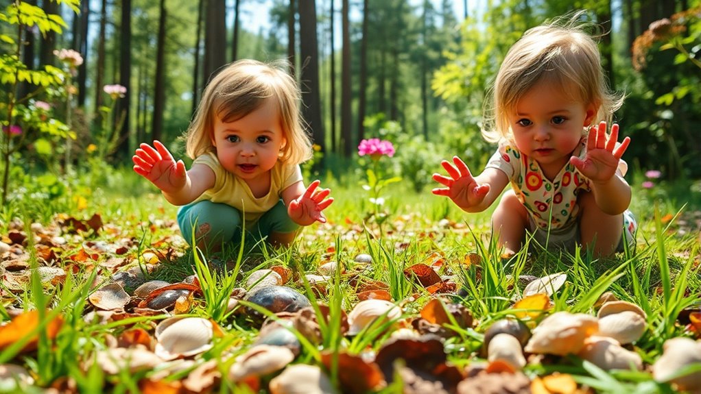 nature exploration sensory development