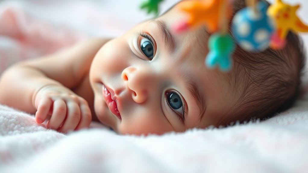 newborns develop vision quickly