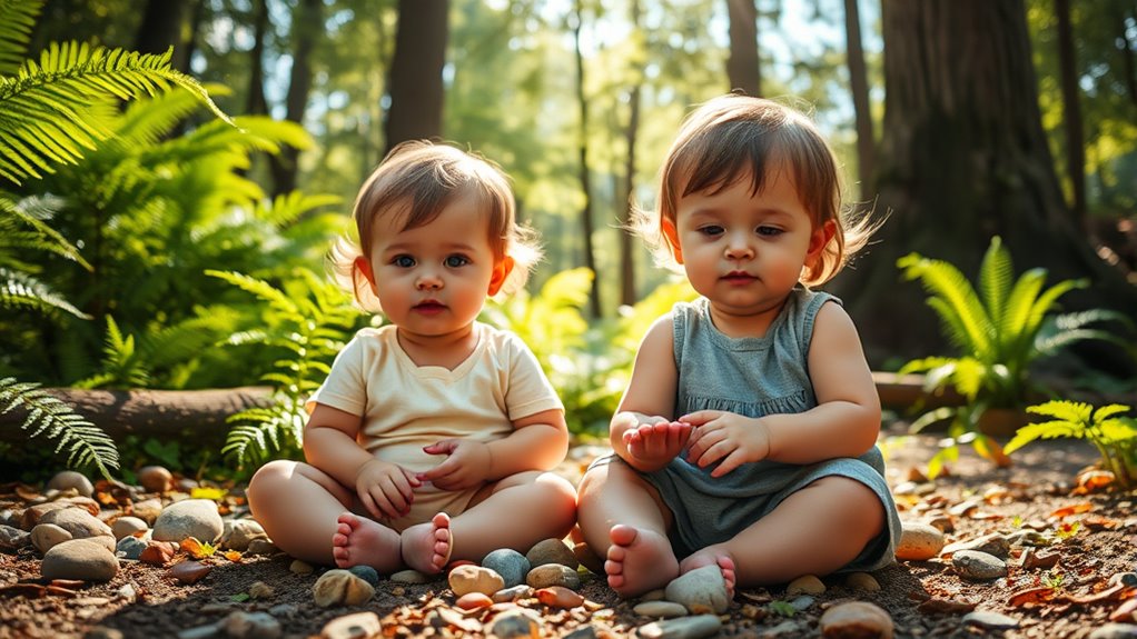 outdoor sensory nature exploration