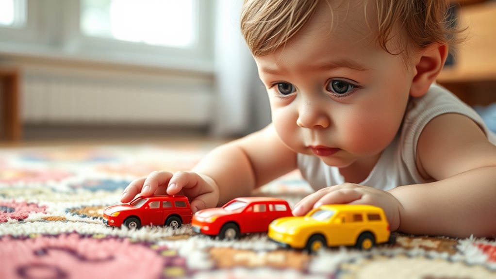 persistent repetitive behaviors observed