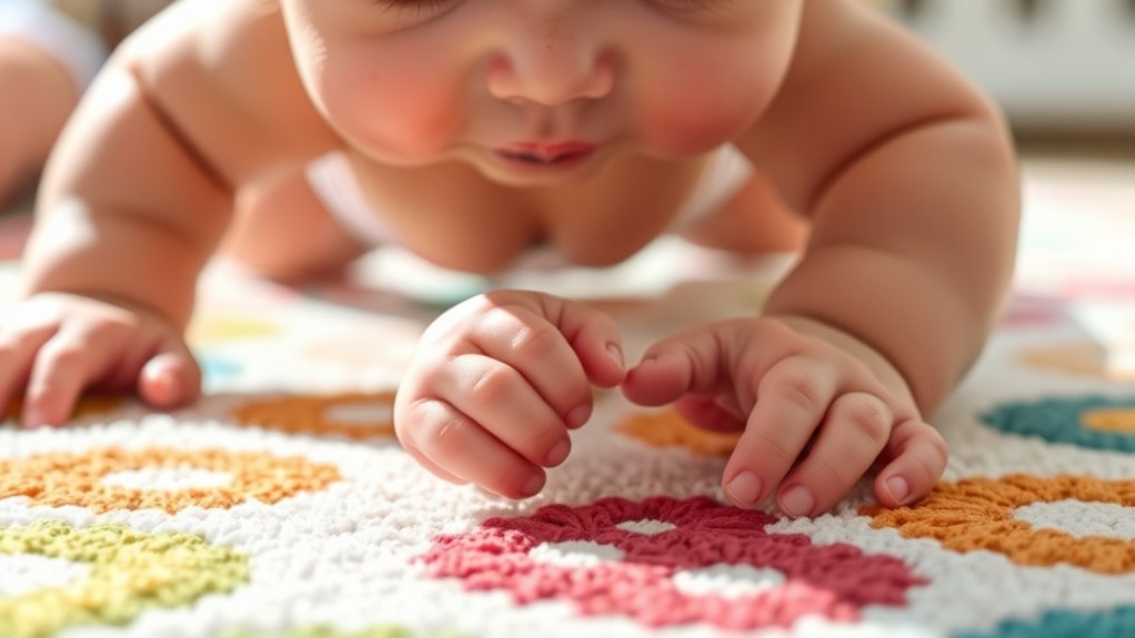 physical signs of crawling
