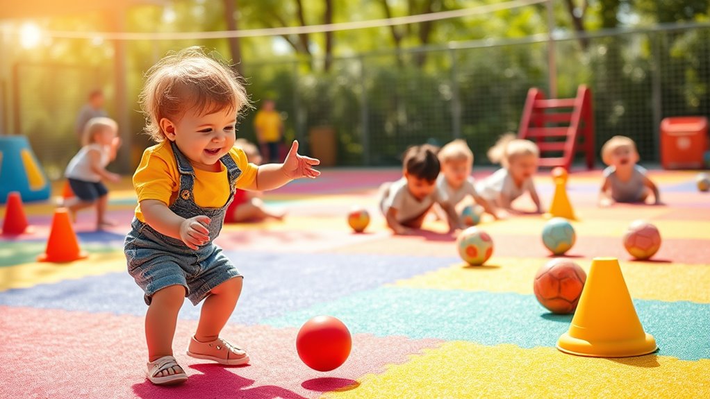 playful safe colorful space