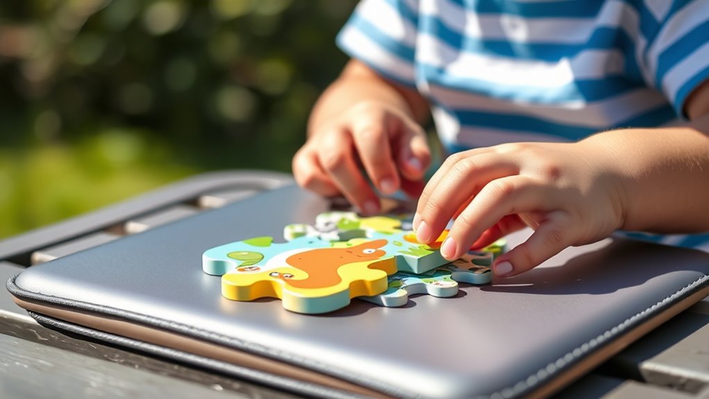 portable educational sensory puzzles