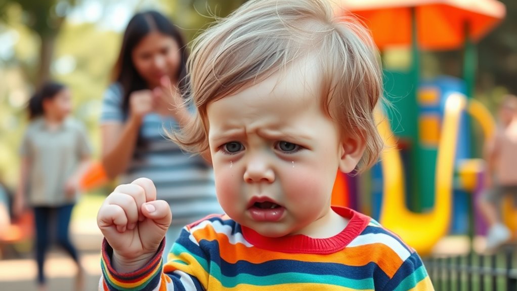public toddler meltdown management