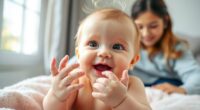 responding to baby babbling