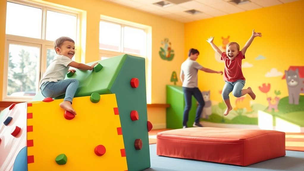 safe climbing and jumping