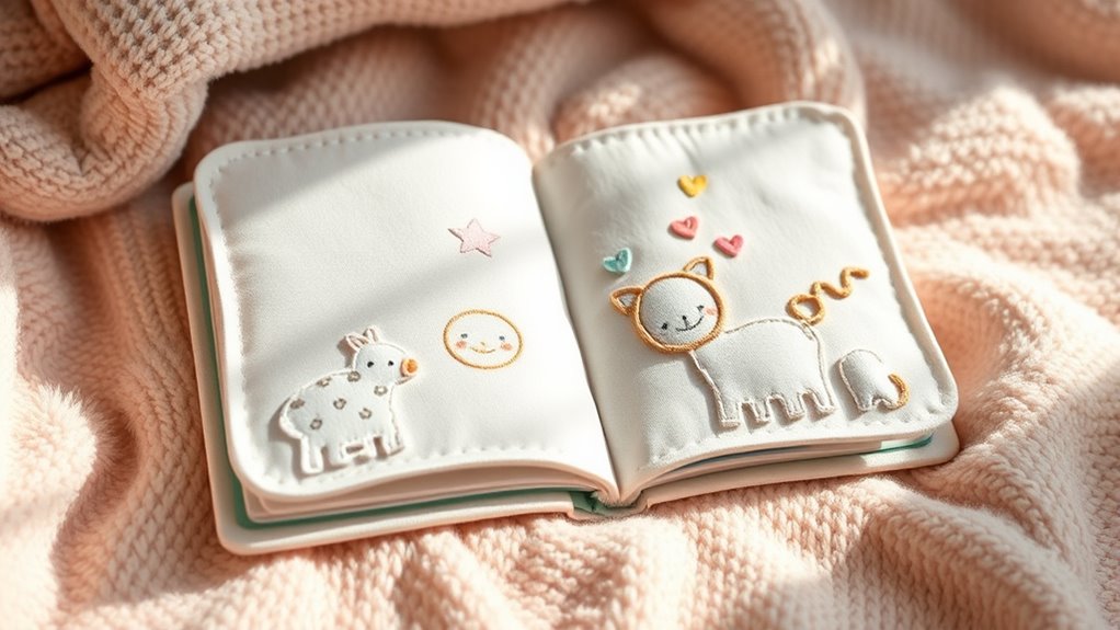 safe durable personalized cloth books