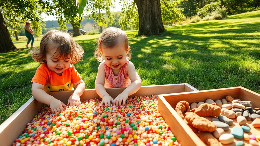 sensory bin exploration ideas