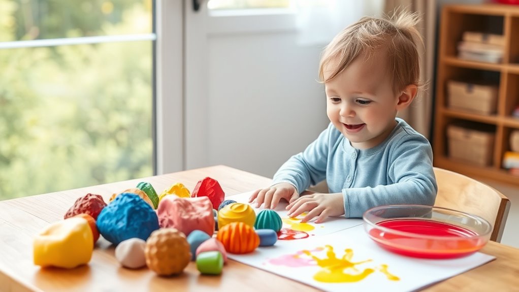 sensory play boosts fine motor