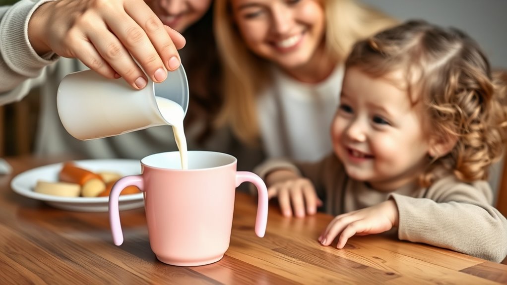 smooth milk transition tips