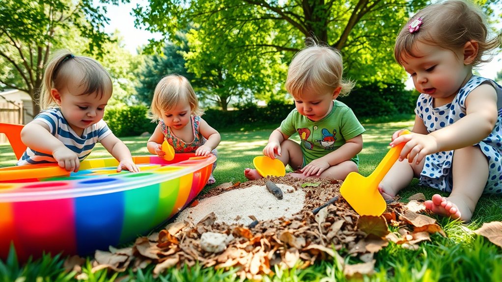 toddler outdoor sensory activities