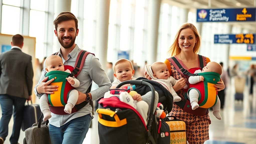 traveling with multiple children