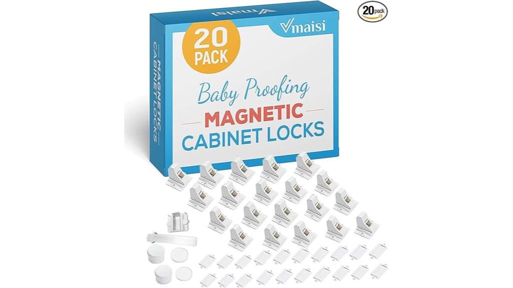 20 magnetic cabinet locks