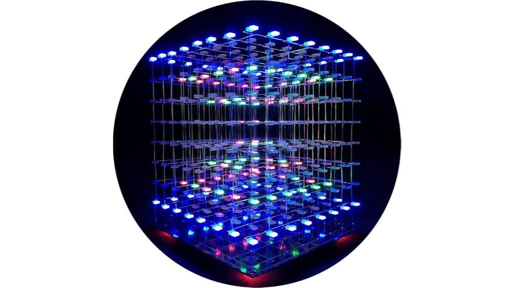 3d led cube kit