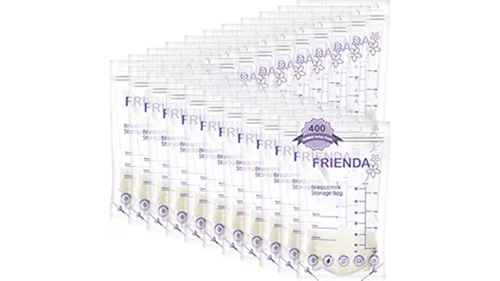 400 count leak proof storage bags