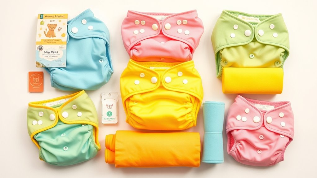 adjustable breathable eco friendly diaper