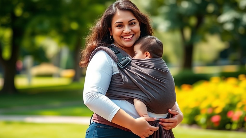 adjustable ergonomic breathable carriers