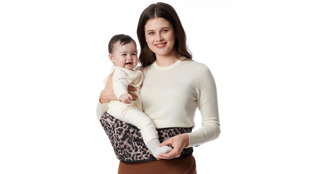 adjustable hip seat carrier