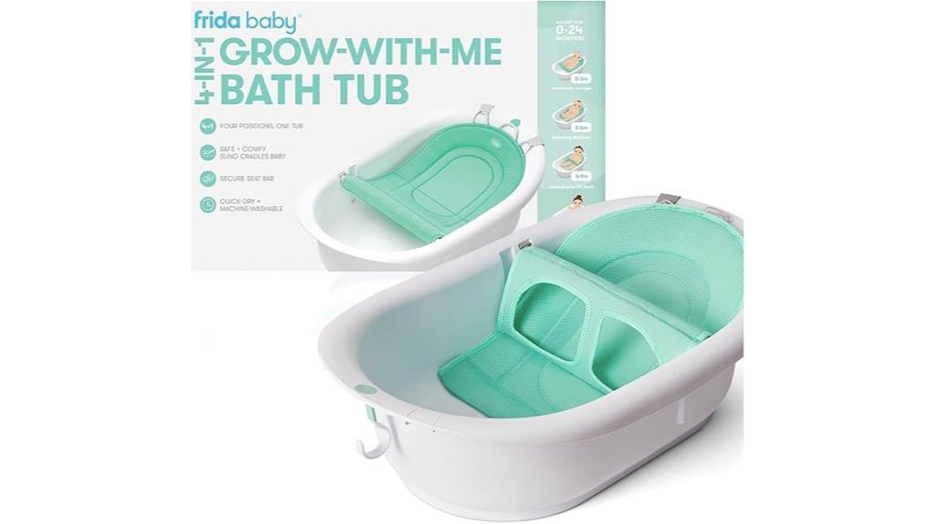 adjustable multi stage baby bathtub