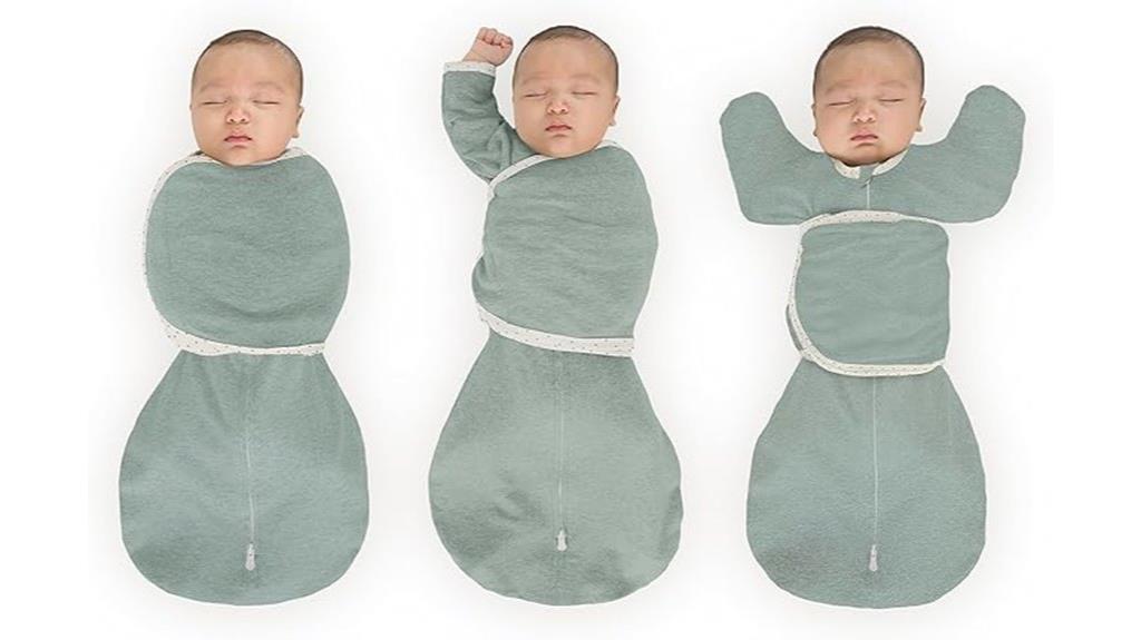 adjustable newborn swaddle sack