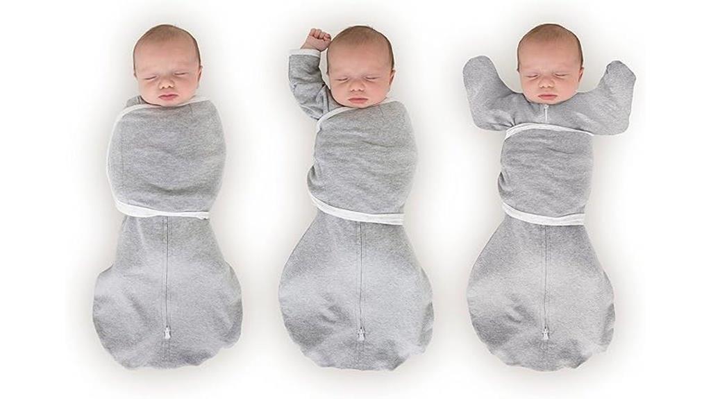 adjustable newborn swaddle sack