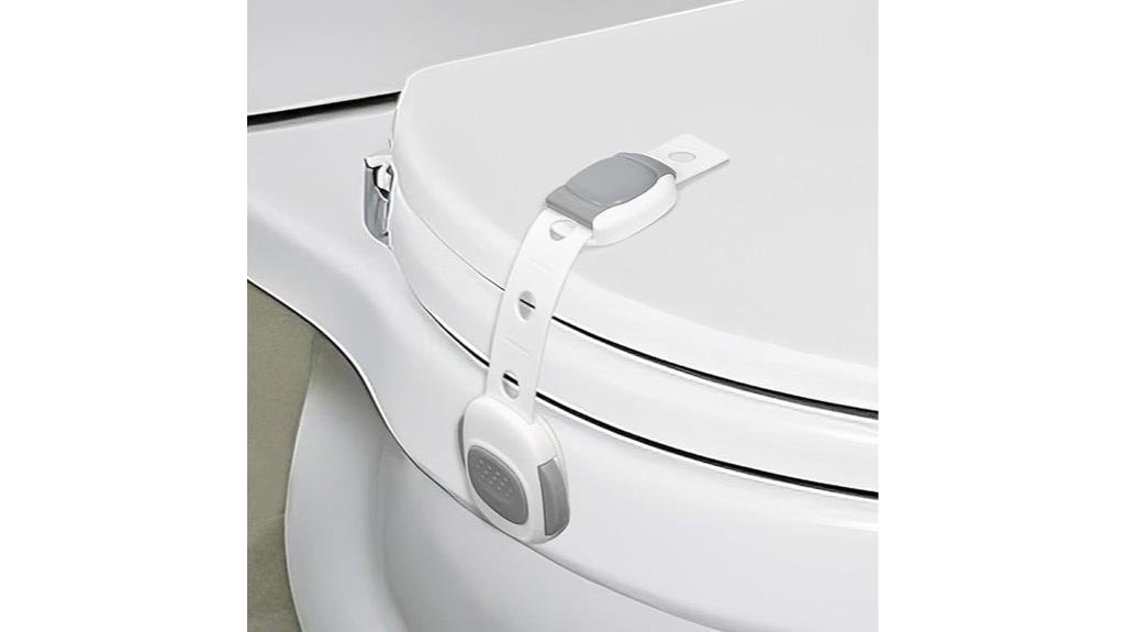 adjustable toilet lock adhesive