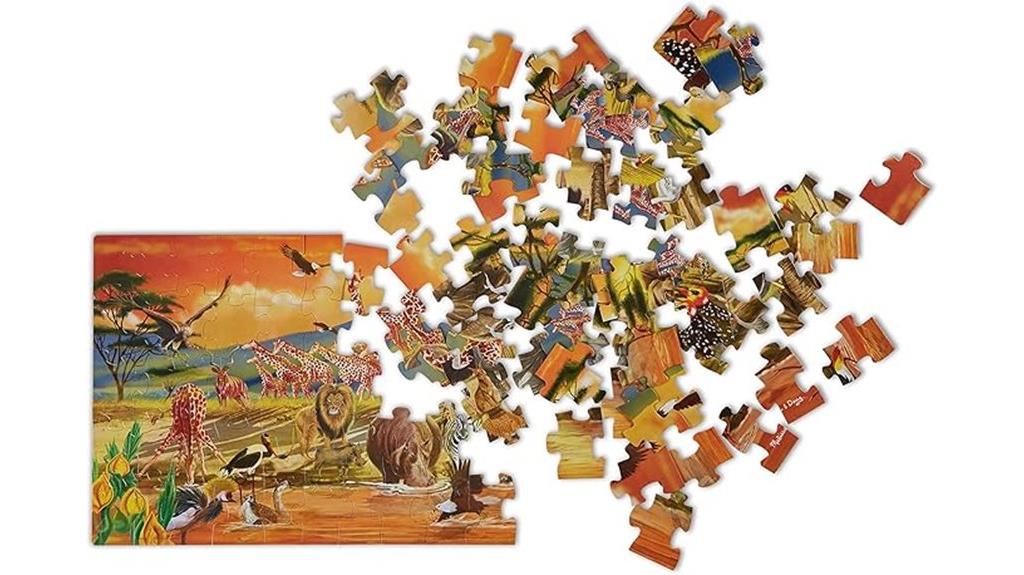 african safari jumbo puzzle