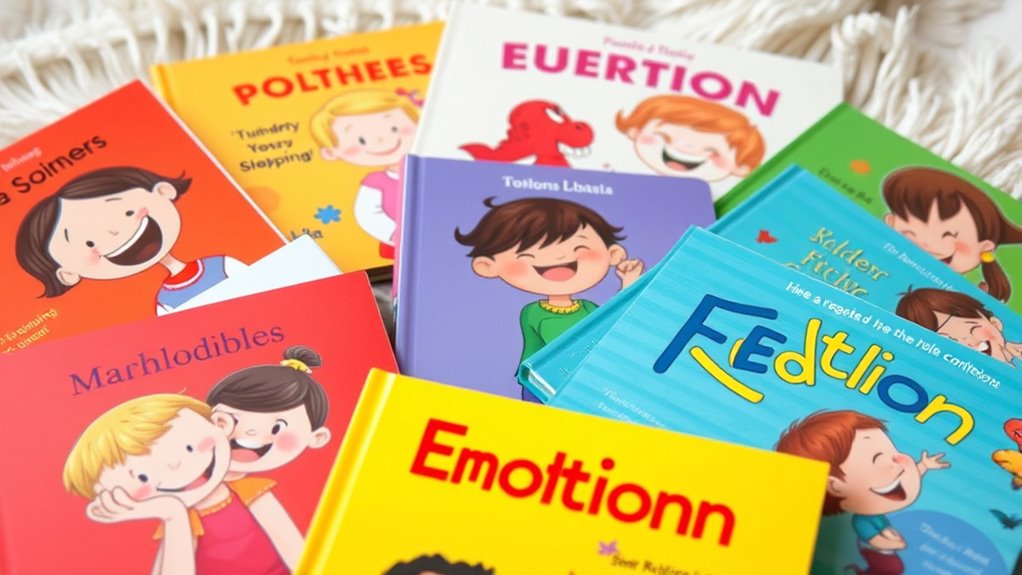 age appropriate colorful emotional books