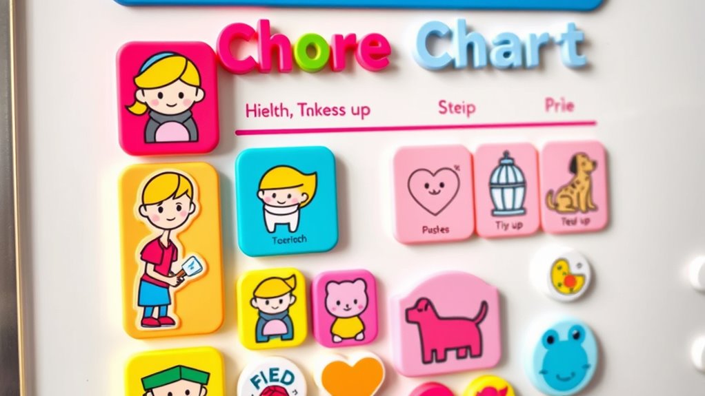 age appropriate durable engaging magnets